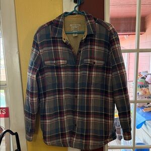 L.L. Bean Multicolor Plaid Shirt